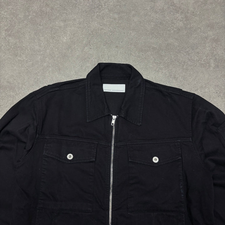 Random Identities Black Denim Jacket (M)