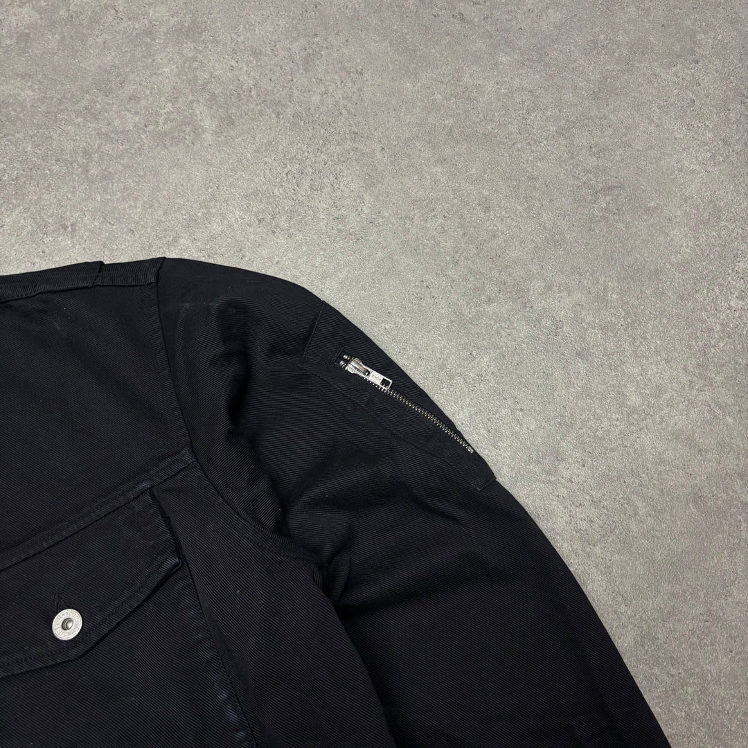 Random Identities Black Denim Jacket (M)