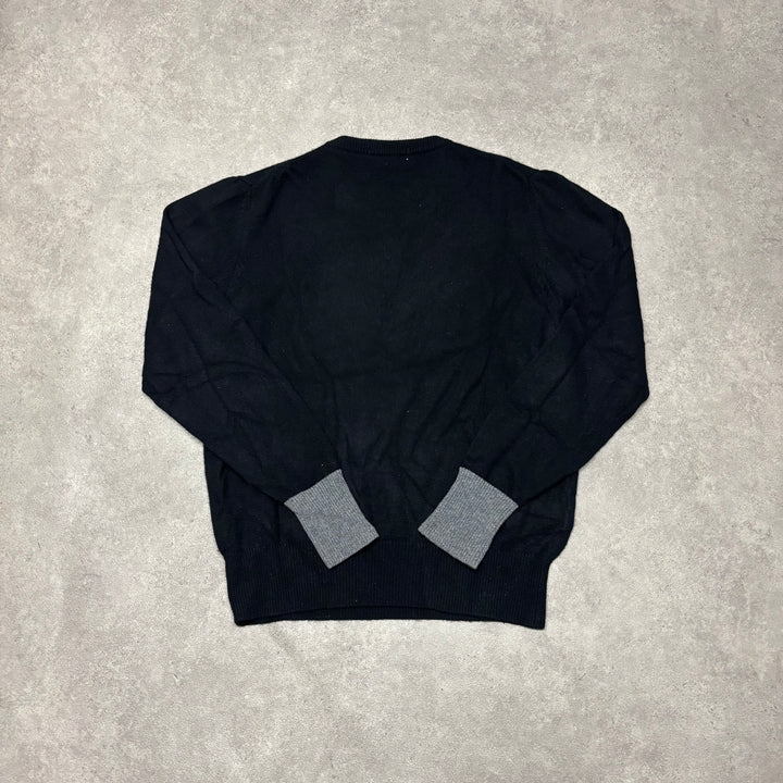 Random Identities Knitted Black Jumper (XL)