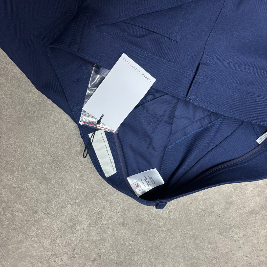 Random Identities Navy Smart Trousers (36x34)