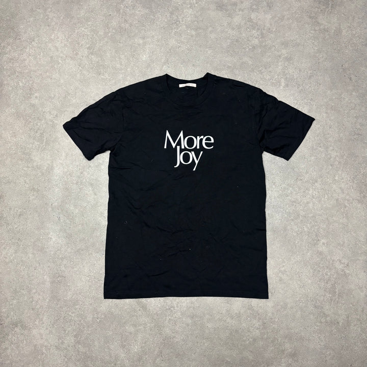 Christopher Kane More Joy Black Graphic T-Shirt (L)