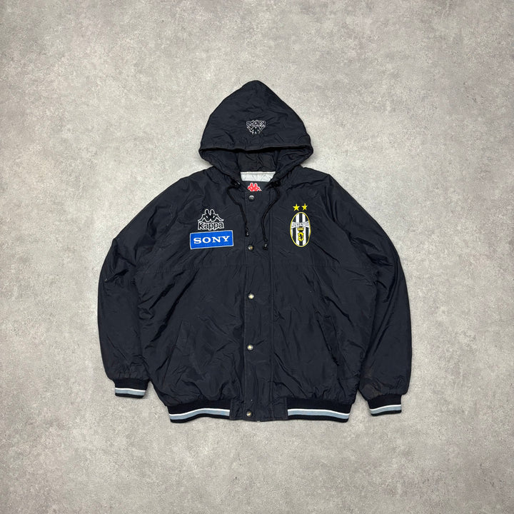 1998-2000 Vintage Juventus Kappa Bench Coat (M)