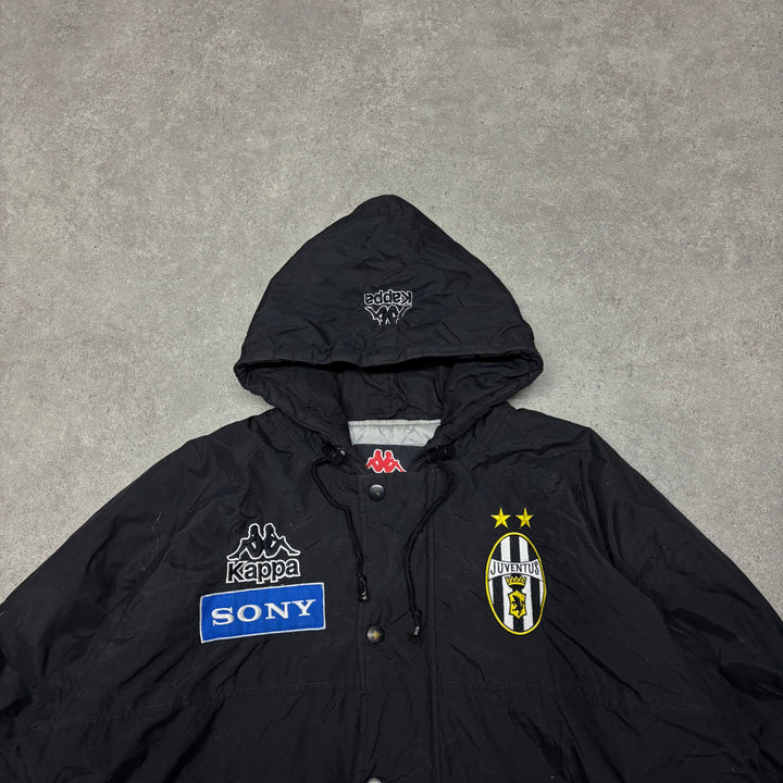 1998-2000 Vintage Juventus Kappa Bench Coat (M)