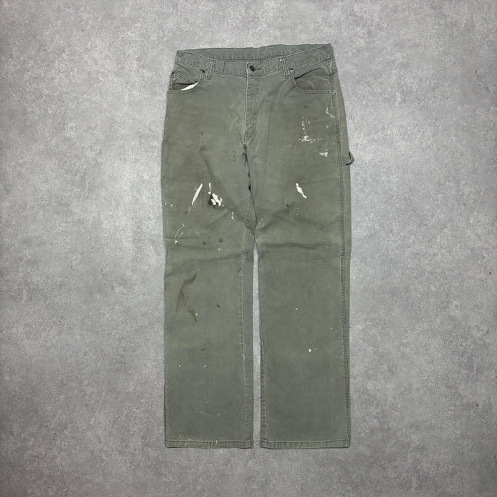 Vintage Dickies Green Carpenter Trousers (33x32)