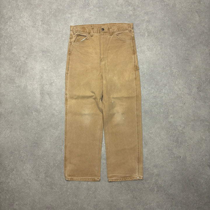 Vintage Dickies Tan Carpenter Trousers (32x30)