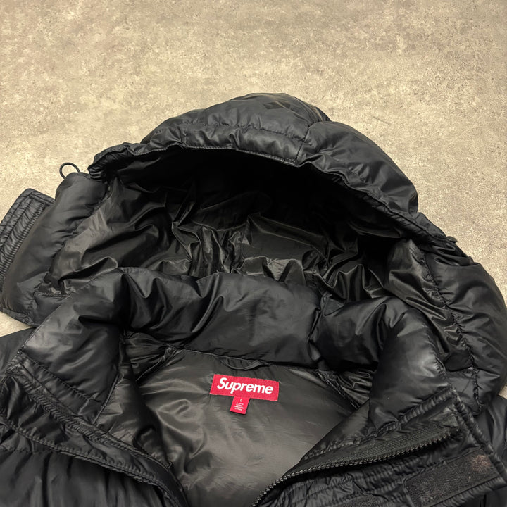 Supreme 700 Fill Down Black Puffer Jacket (L)