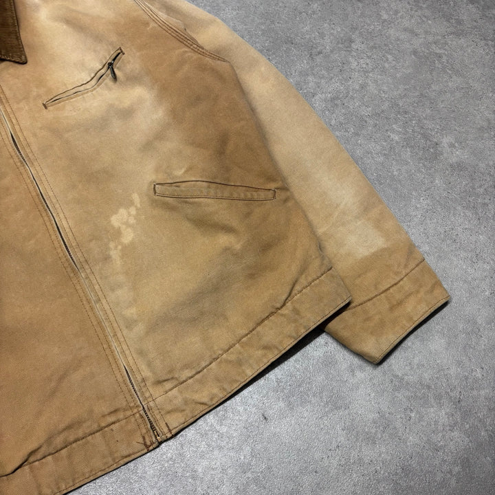 Vintage Carhartt Beige Detroit Jacket (M)