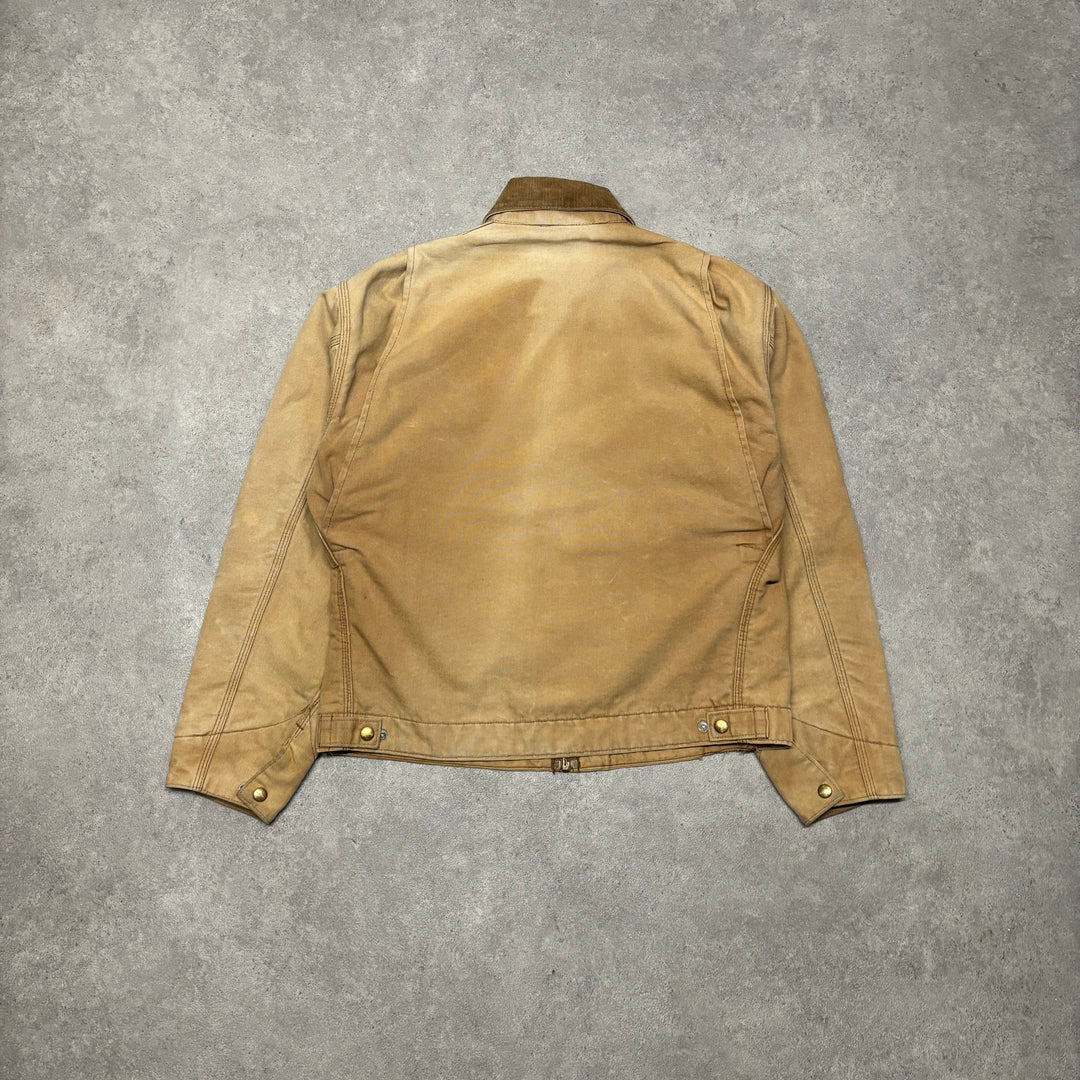 Vintage Carhartt Beige Detroit Jacket (M)