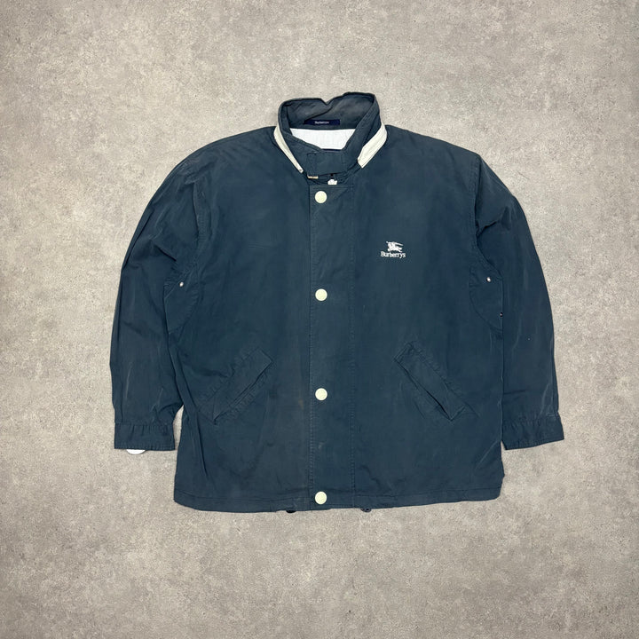 Vintage Burberry Navy Lightweight Jacket (L)