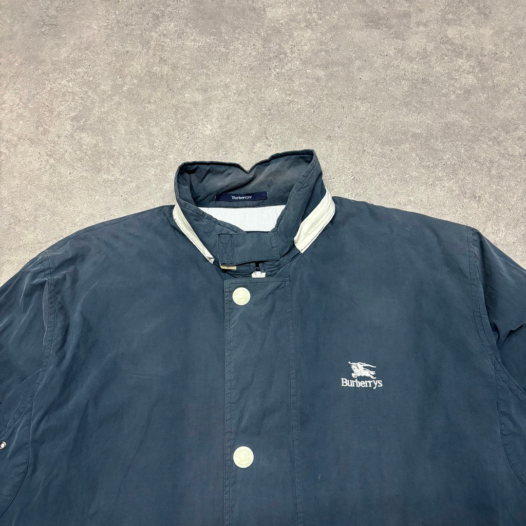 Vintage Burberry Navy Lightweight Jacket (L)