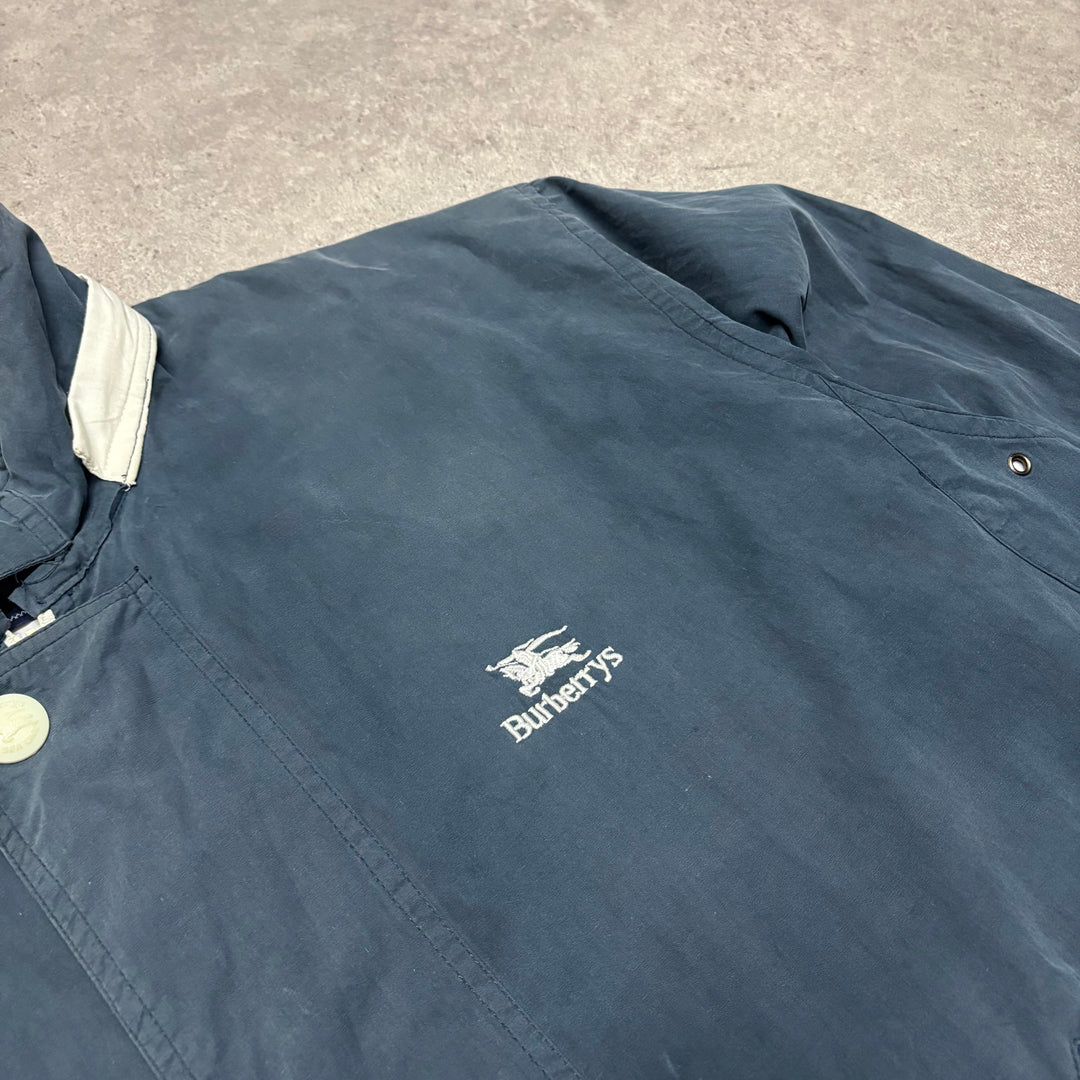 Vintage Burberry Navy Lightweight Jacket (L)