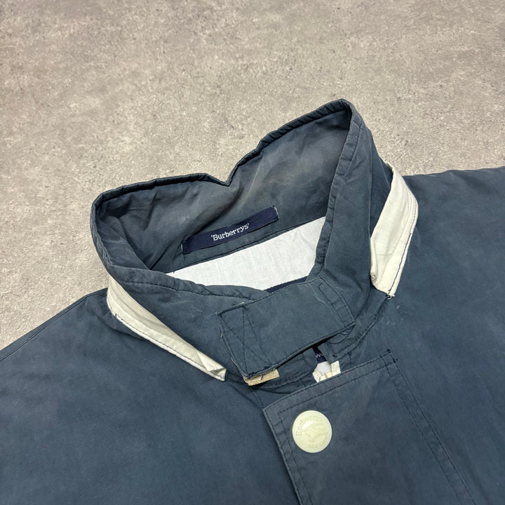 Vintage Burberry Navy Lightweight Jacket (L)