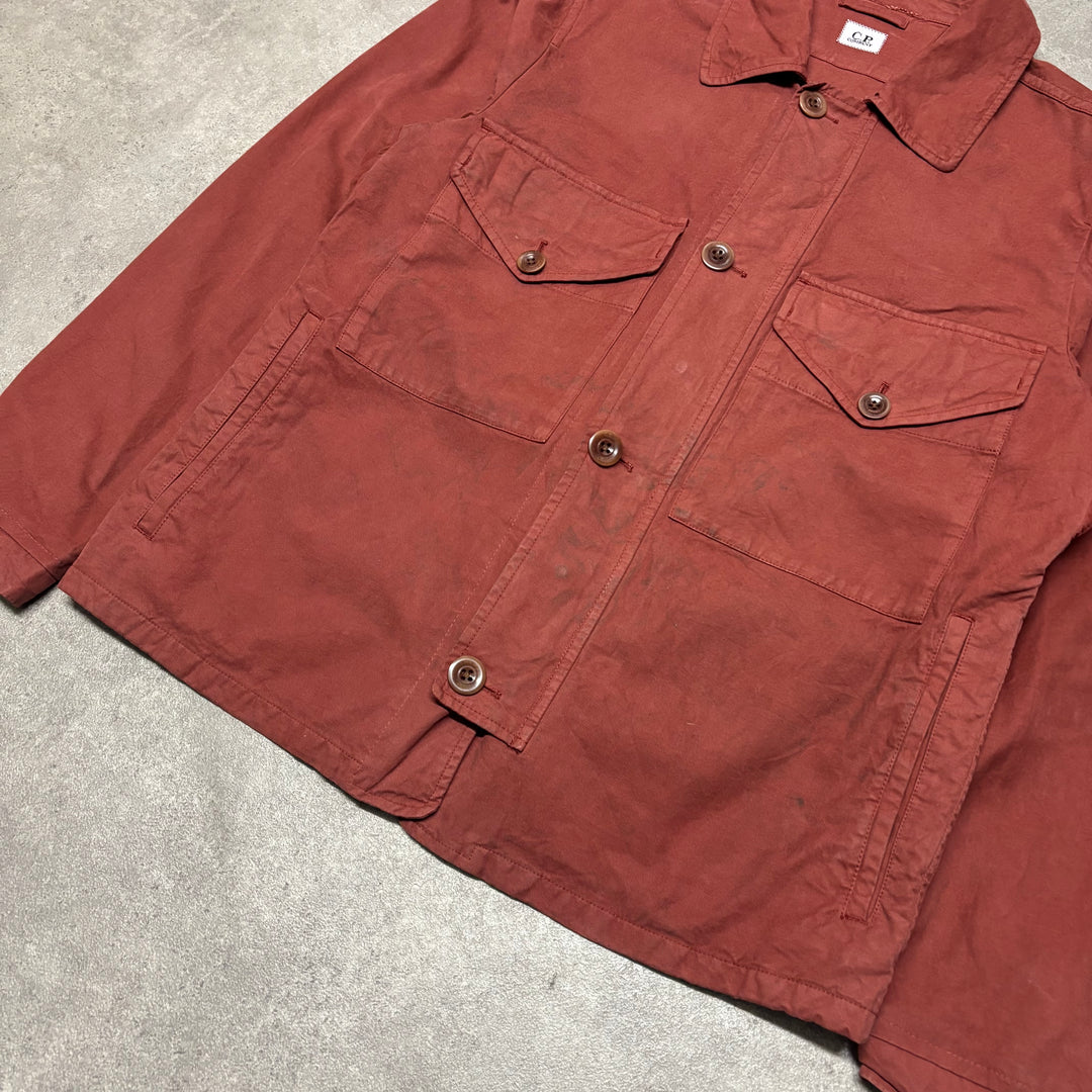Vintage CP Company Goggle Burnt Orange Jacket (L)