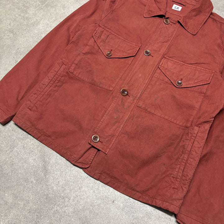 Vintage CP Company Goggle Burnt Orange Jacket (L)