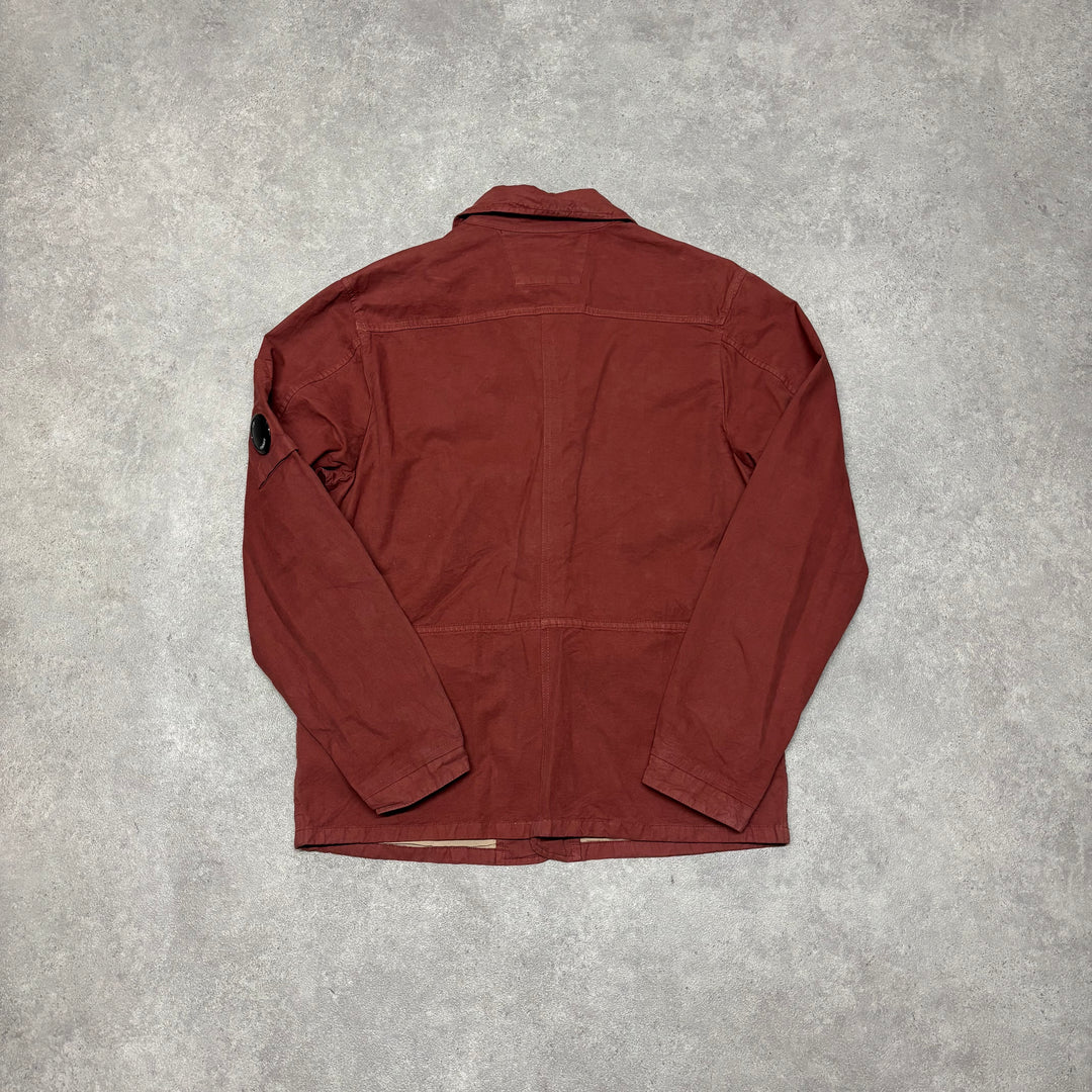 Vintage CP Company Goggle Burnt Orange Jacket (L)