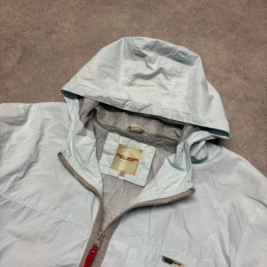 Vintage Paco Sports Lightweight Baby Blue Jacket (L)