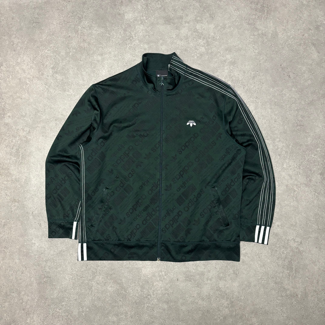 Adidas x Alexander Wang Green Tracksuit Jacket (XL)