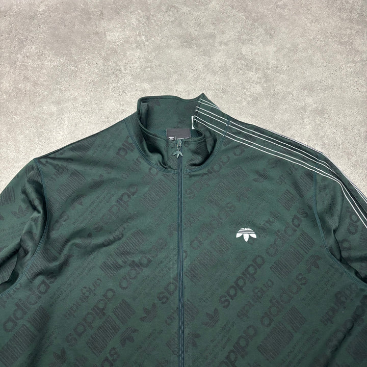 Adidas x Alexander Wang Green Tracksuit Jacket (XL)