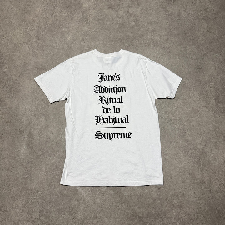 Supreme Janes Addiction White T-Shirt (M)