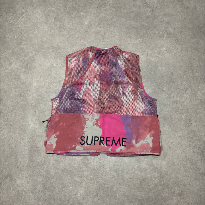 Supreme x The North Face Camouflage Pink Tactical Vest (XL)