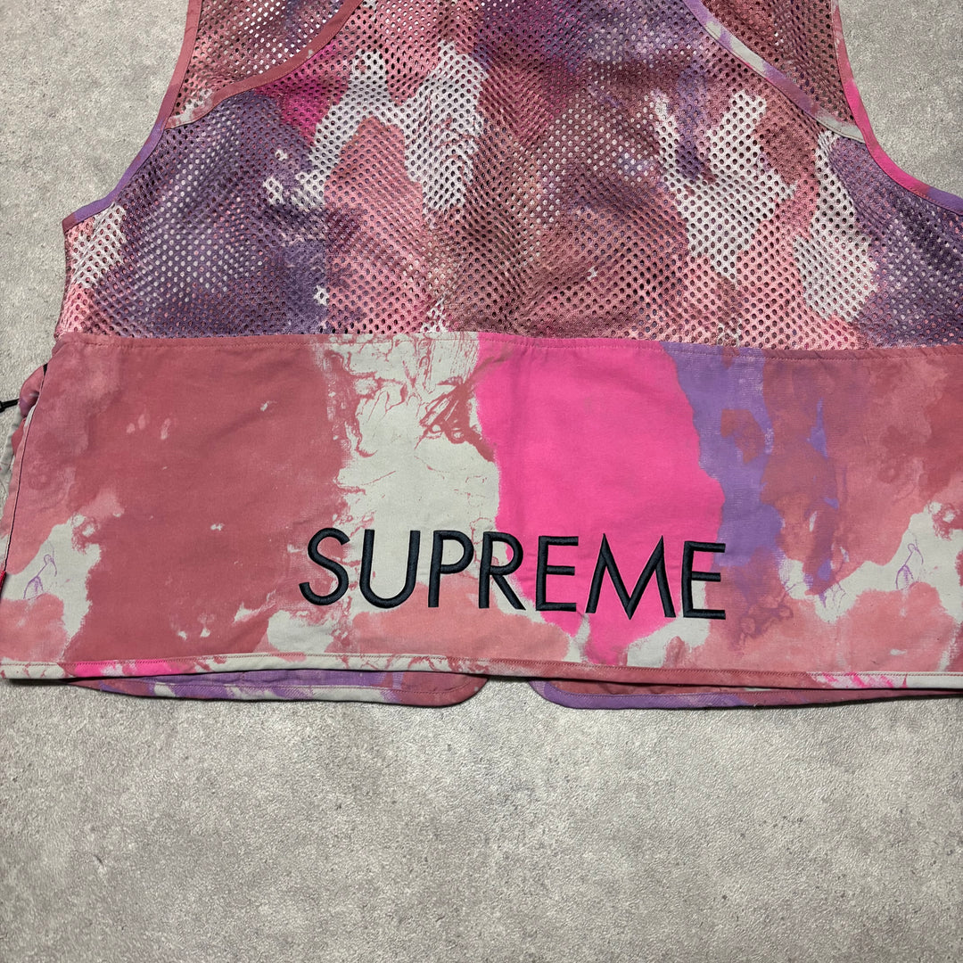 Supreme x The North Face Camouflage Pink Tactical Vest (XL)