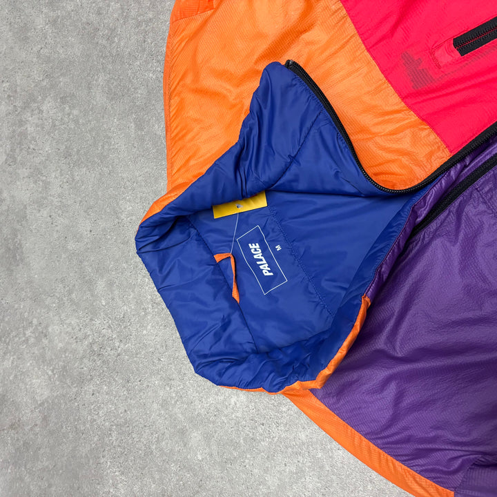 Palace Pertex Multicoloured Lightweight Puffer Jacket (M)