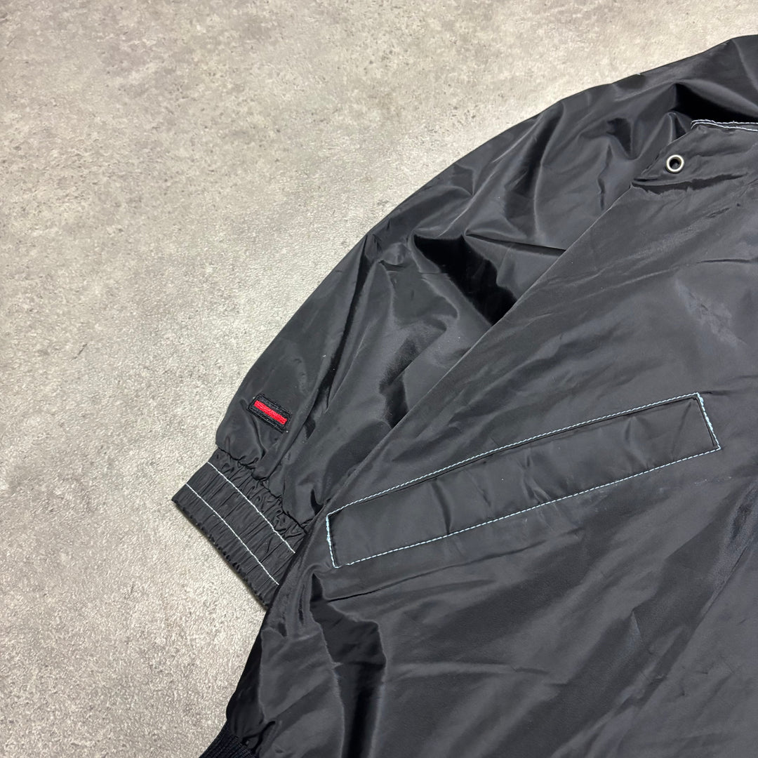 Vintage FUBU Marine Black Lightweight Jacket (XL)