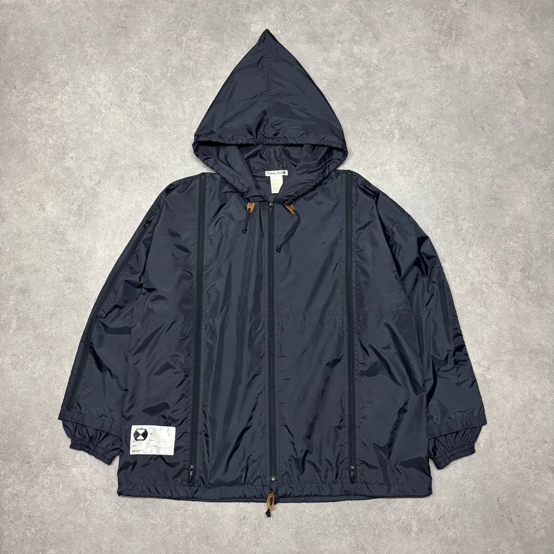 Final Home Survival Black Hooded Jacket (XXL)