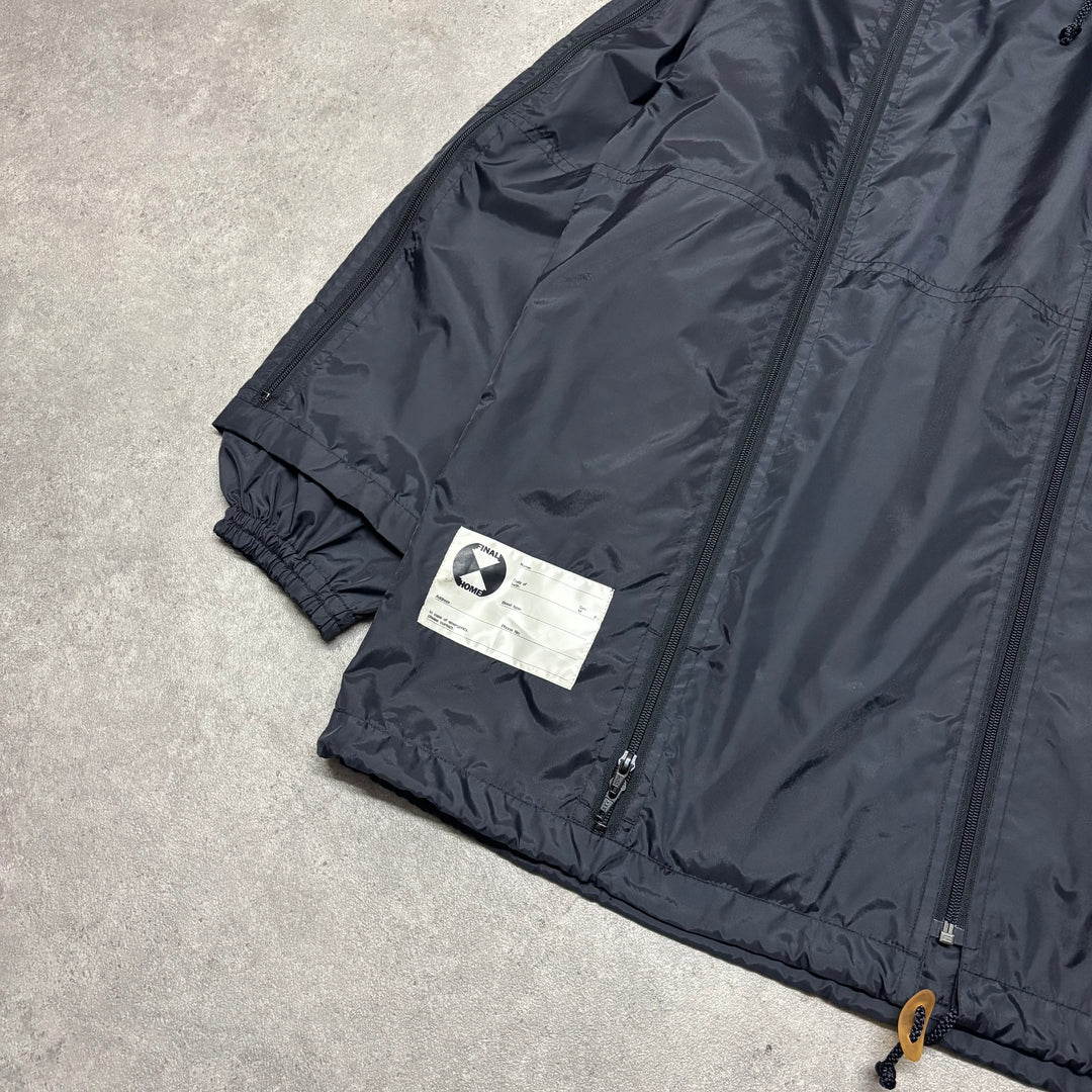 Final Home Survival Black Hooded Jacket (XXL)