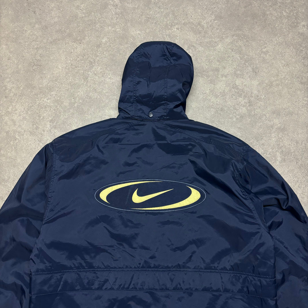 90's Vintage Nike Le Tour De France Promo Navy Jacket (L)