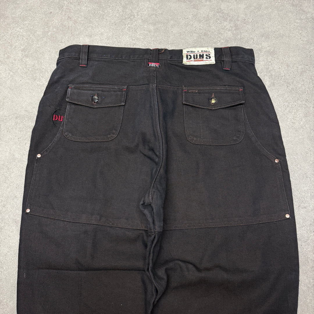 Wille & Esso Baggy Hip Hop Brown Trousers (42x34)