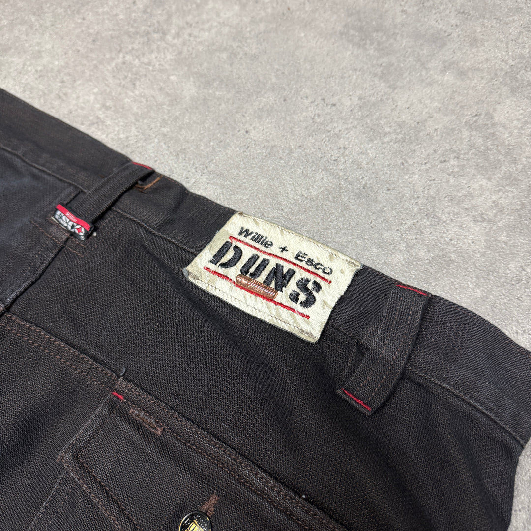 Wille & Esso Baggy Hip Hop Brown Trousers (42x34)