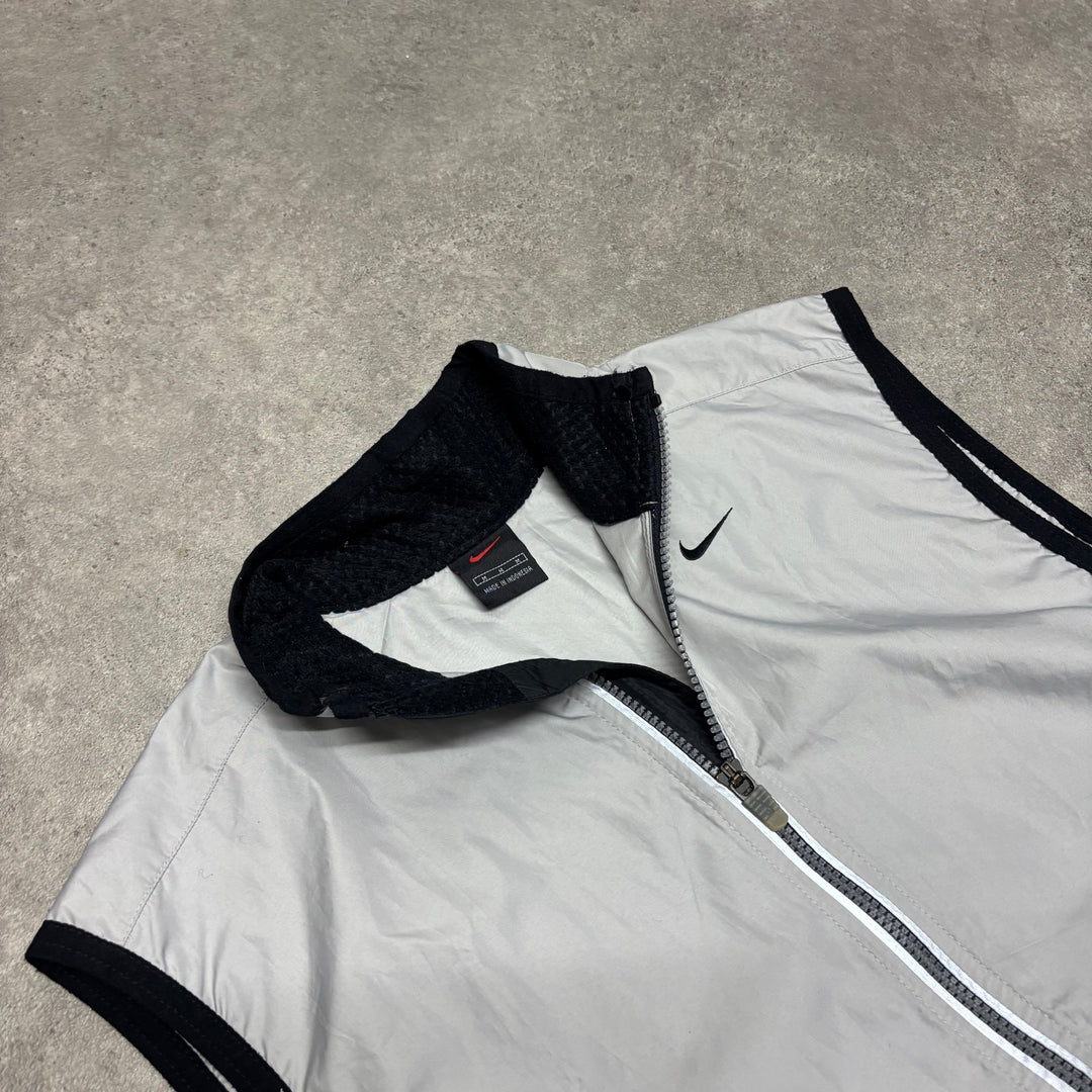 Vintage Nike Grey Lightweight Technical Vest (M)