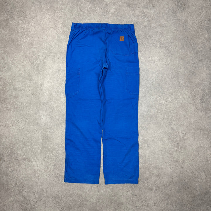 Vintage Carhartt Blue Lightweight Trousers (L)